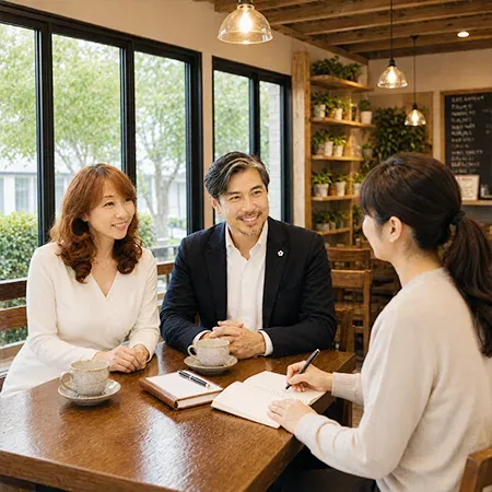 そっと、寄り添い。<span>あなたに合った婚活をご提案。